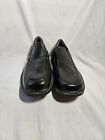 Livergy Mens Simulated Black Leather Ankle Man Made Sophisticated Flat Shos UK9.