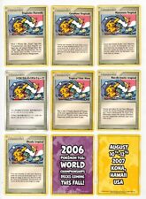 2006 POKEMON TROPICAL TIDAL WAVE  : COMPLETE WORLDS PLAYERS SET - ALL NM!