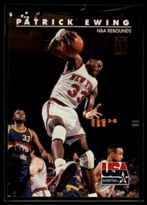 1992 SkyBox USA #27 Patrick Ewing - Image 1 of 2