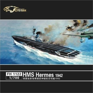 Flyhawk FH1122 1/700 HMS Hermes 1942 Plastic Model Kit - Picture 1 of 5