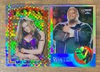 2007 WWE Topps Chrome Viscera #30 Refractor And Maria #64 X-Fractor Cards