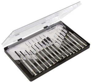 Uhrmacher Werkzeug 16 Schraubendreher für Feinmechaniker Werkzeugsatz Sortiment - Bild 1 von 4