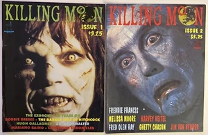 KILLING MOON Horror Mag Premiere Issues 1 & 2 US Edition 1994 Draculina Pub Fine - Bild 1 von 21
