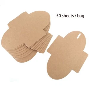 for Creative Envelopes with Heart Button Kraft Paper Discs Dvd Container 50pc - Afbeelding 1 van 8