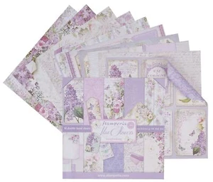 Stamperia International KFT Pack 10 sheets double face - Lilac, Multicoloured... - Picture 1 of 8