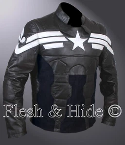 Kid's Captain America Chris Evans Winter Soldier Pullover Jacket - Picture 1 of 7