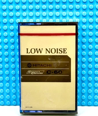 CINTA DE CASETE EN BLANCO HITACHI LOW NOISE C 60 1970 TIPO I (1) (SELLADA) Foto 1 de 4