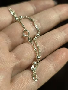 Vintage zartes Silber 925 Armband - Bild 1 von 11