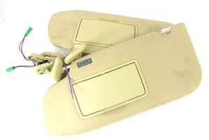 10-16 Lincoln MKS Sun Visor W/ Mirror Pair Left Right LH RH W/ Garage Opener OEM - Picture 1 of 4