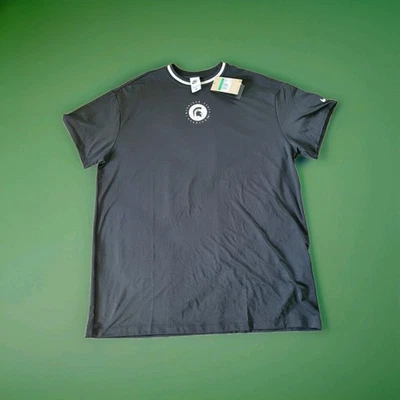 Nike Womens XL Michigan State Spartans Football Shirt Black & White Loose Fit - Image 1 of 4
