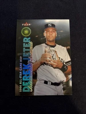 Fleer Authority Derek Jeter Monumental Moments 2001 #d/2000 Foto 1 de 4