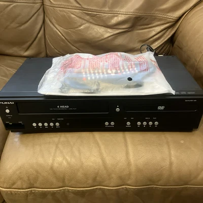 FUNAI ZV427FX4 A DVD Recorder Player VCR Combo w remote - Image 1 of 2