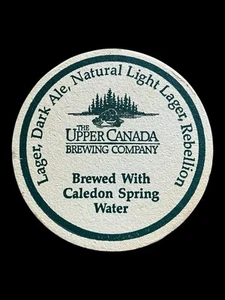 Vintage Upper Canada Brewing Company Beer Drink Coaster Mat - Bild 1 von 1