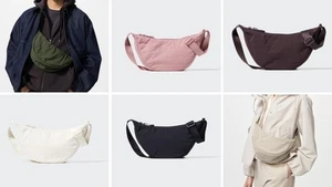 UNIQLO Crossbody Round Mini Bag 6color 4L Compact Travel Shoulder Japan 478708 - Bild 1 von 9