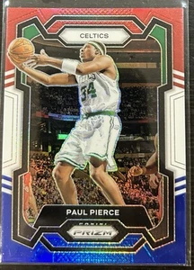Paul Pierce 2023-24 Panini Prizm RED WHITE BLUE PRIZM NBA Card Celtics #193 - Picture 1 of 1