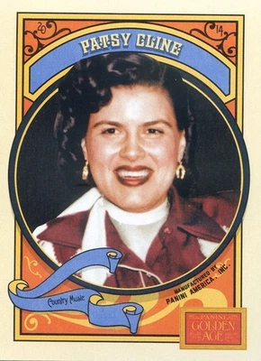 Panini Golden Age Base #53 Patsy Cline 2014 Foto 1 de 2