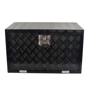 30"x18"x18" Aluminum Tool Box Trailer Bed Underbody Pickup Truck Storage +Lock - Picture 1 of 12