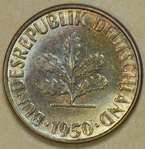 Germany 1950 5 Pfennig 292561 combine shipping - Picture 1 of 2