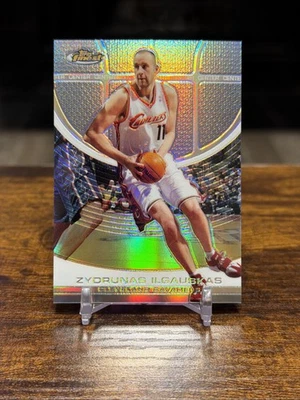2006 Finest Refractor #81 Zydrunas Ilgauskas Cleveland Cavilers - Image 1 of 2