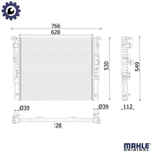 RADIATOR ENGINE COOLING CR 2630 000P FOR BMW 5/G30/F90 7/G11/G12 N63B44 4.4L - Picture 1 of 19