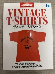 Lightning Archives Vintage T-Shirts Collection Book Fashion Magazine Japan - Picture 1 of 2