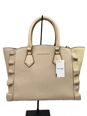 Samantha Vega Leather Tote Bag BEG - Image 1 of 4