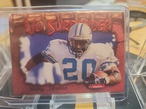 Skybox Impact 1996 inserto sin rendición Barry Sanders Clean Detroit Lions - Imagen 1 de 2