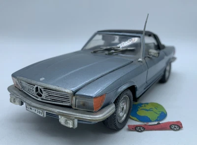 Polistil Mercedes 450 SL spider , scala 1:24 - 1:25, vintage (3242) - Immagine 1 di 4