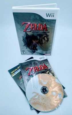 The Legend of Zelda: Twilight Princess (Nintendo Wii, 2006) CIB - Image 1 of 2