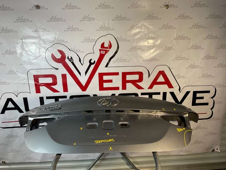 DAMAGED 2013 2014 2015 HYUNDAI ELANTRA COUPE REAR TRUNK LID SHELL OEM Foto 1 de 4