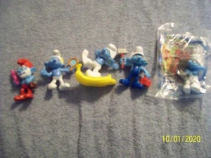 Smurfs Figurines, Set/5, 1 NIP, - Picture 1 of 7