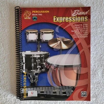 Band Expressions Percussion Book Two NEW - Image 1 of 4