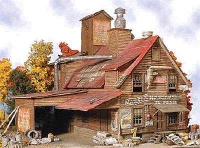 Bar Mills HO Scale Majestic Hardware Building Kit LASER KIT #942~NEW/UNBUILT - Image 1 of 2
