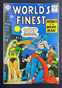 World's Finest (1941) #98 en muy buen estado/bien (5.0) 1a aplicación Moonman Curt Swan Batman Superman - Imagen 1 de 2