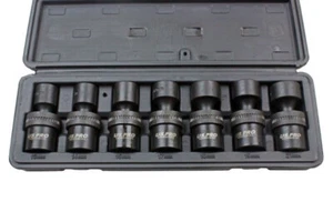 US PRO INDUSTRIAL Impact Swivel Shallow Sockets 1/2" Drive 6 Point Wobble 3429 - Picture 1 of 9