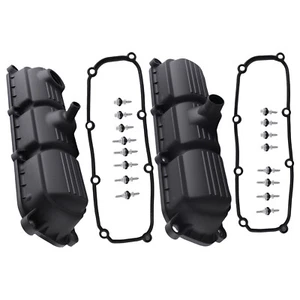 Left & Right Valve Cover Set for Chrysler Town Country 3.3L 3.8L 04-10 Gasket - Picture 1 of 12