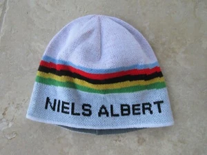 Bonnet cycliste NIELS ALBERT Champion du Monde cap hat World Champion 2013 - Picture 1 of 2
