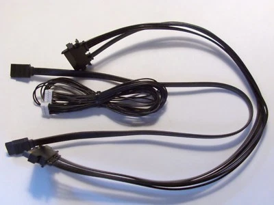 XBOX ONE X CASE MODDING DVD Drive Power Extension Cable OEM Long MOD Hard HD - Image 1 of 3