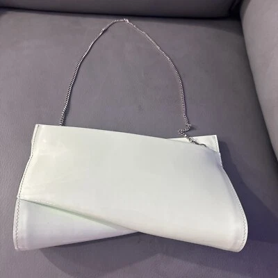 Christian Louboutin Loubitwist Small Patent Leather STUDIO Green Clutch/Bag-$990 - Image 1 of 4