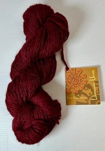 Mirasol Llama Una - BERRY #9215 Yarn Hank 100% Baby Llama 109 yds~PERU - Picture 1 of 3