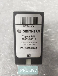 2014-2016 LEXUS IS300 IS350 FRONT HEATED SEAT HEATER CONTROL MODULE RELAY Y1514 - Picture 1 of 6