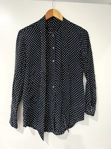 Kate Moss Equipment Silk Women's Vintage Style Blouse Long Sleeve Stars Size S - Picture 1 of 10