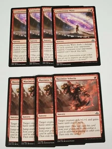 4x Cosmotronic Wave & 4x Maximize Velocity Guilds of Ravnica MTG Magic the Gathe - Bild 1 von 7