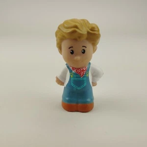 Fisher Price Little People Farm Boy Farm Rancher Bandana per fienile cavallo mucche - Foto 1 di 7