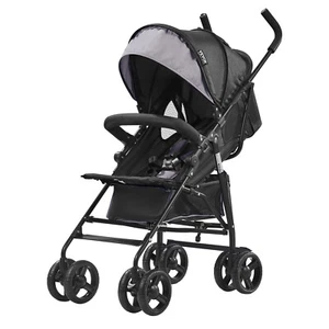 VEVOR Kinderwagen Kinderbuggy Buggy verstellbare Rückenlehne Hellgrau/Schwarz - Bild 1 von 12