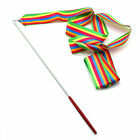 4M Ribbon Gym Dance Rhythmic Art Gymnastic Streamer Baton Twirling Rod