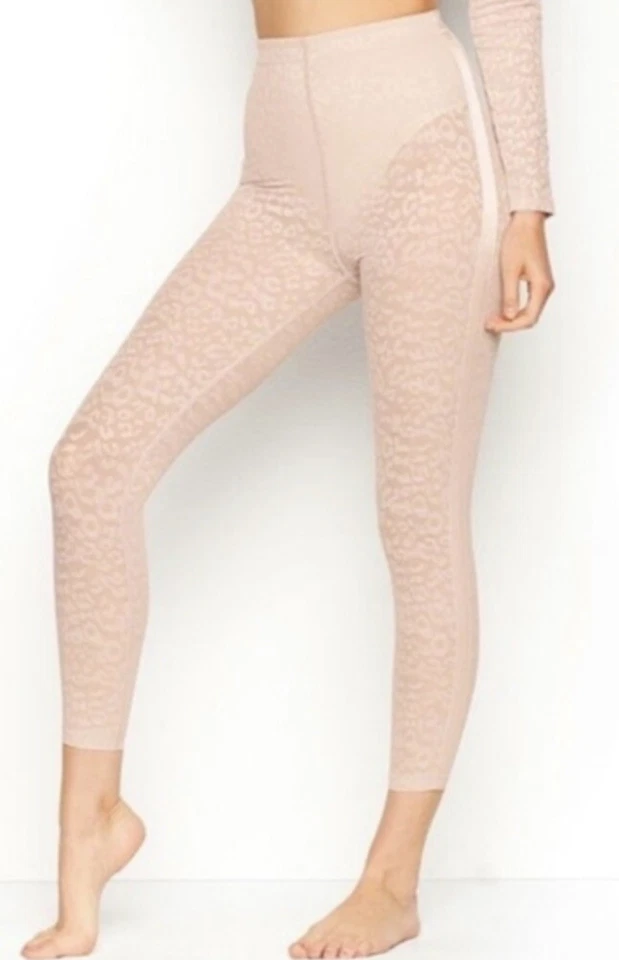 Victoria’s Secret nude animal print tights size M NWOT - Image 1 of 4
