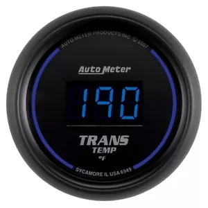 AutoMeter 6949 for 52.4mm Black Digital Trans Temperature Gauge - Picture 1 of 3