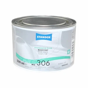 Standox Standohyd PLUS Basislack MIX 306 Perl Gold 0,5L Dose - Bild 1 von 1