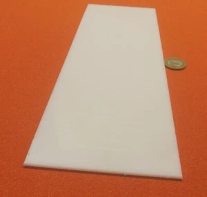 HDPE weiße Stange 0,094 Zoll (3/32 Zoll) dick x 4,00 Zoll breit x 12 Zoll lang, 8 Stück, 8 Fuß - Bild 1 von 13